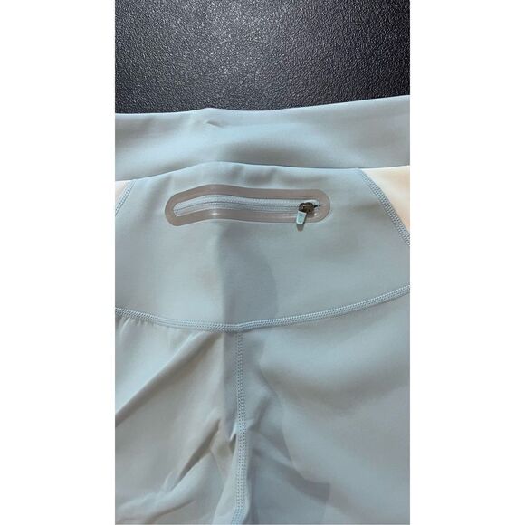 GUESS SKYLINE LIGHT BLUE AGNES LEGGINGS SIZE L P1-30 NEW - Picture 13 of 16